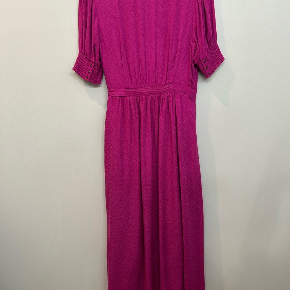 Anthropologie Pink Midi Dress - Picture 9 of 14